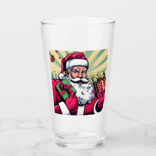 Verre Livre de bande dessinée Père Noël/Noël