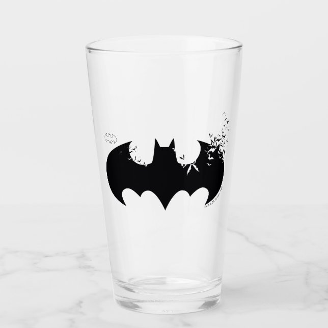 Verre Logo Batman Classique Dissolé En Batats (Devant)