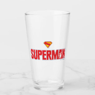 Verre Logo classique Superman Bold