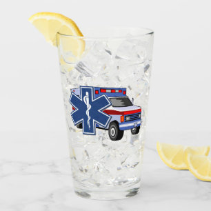 Verre Logo de l'ambulance SME de SME