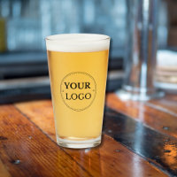 Logo de marque commerciale Bière moderne