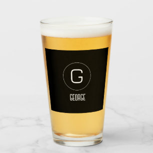 Verre Logo de nom personnel personnalisable