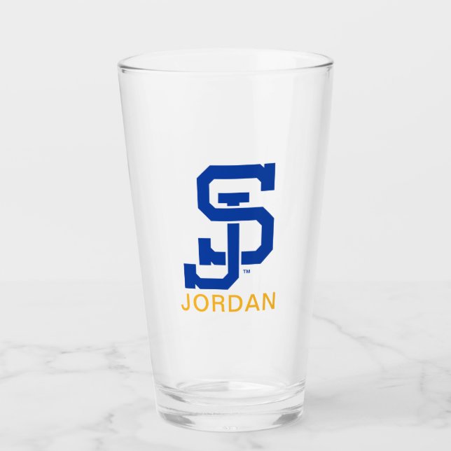 Verre Logo de Spartans de SJ (Devant)
