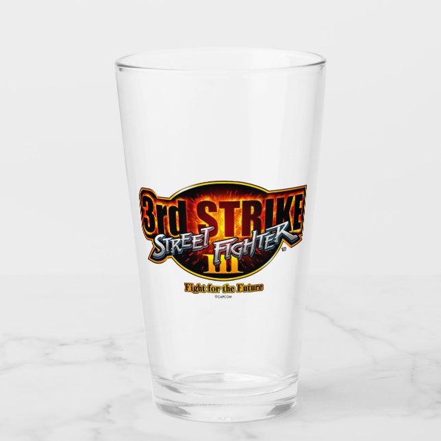 Verre Logo de Street Fighter III 3rd Strike (Devant)