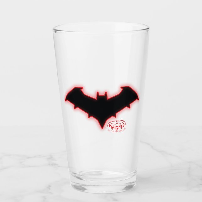 Verre Logo Gotham Knights Red Hood (Devant)