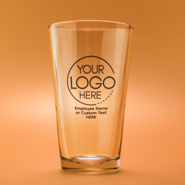 Verre Logo moderne élégant Employé/Société SWAG (Créateur téléchargé)