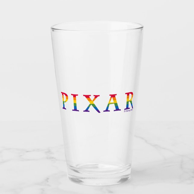 Verre Logo Pixar Rainbow (Devant)