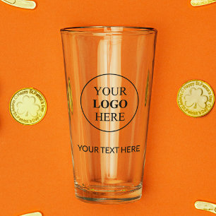 Verre Logo promotionnel personnalisé - Pas de commande m