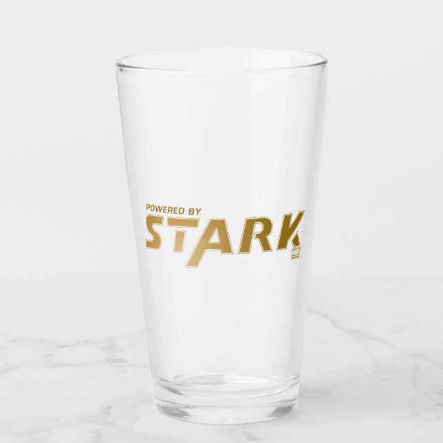 Verre Logo Propulsé par Stark (Devant)