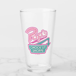 Verre Logo rose du magasin Chock'Lit de Pop