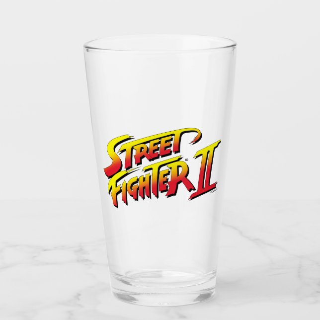 Verre Logo Street Fighter II (Devant)