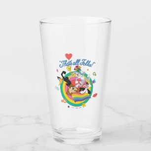 Verre LOONEY TUNES™ - That's All Folks ! Pride Bullseye