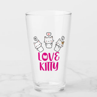 Verre LOVE KITTY -It's too cute-