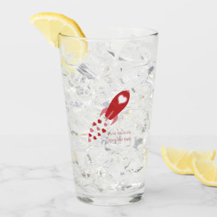 Verre Love You to the Moon and Back Rocket Ship