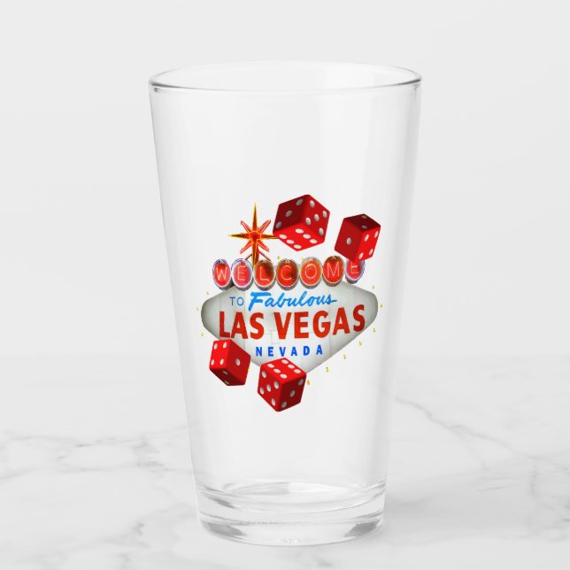 Verre Lucky Las Vegas (Devant)