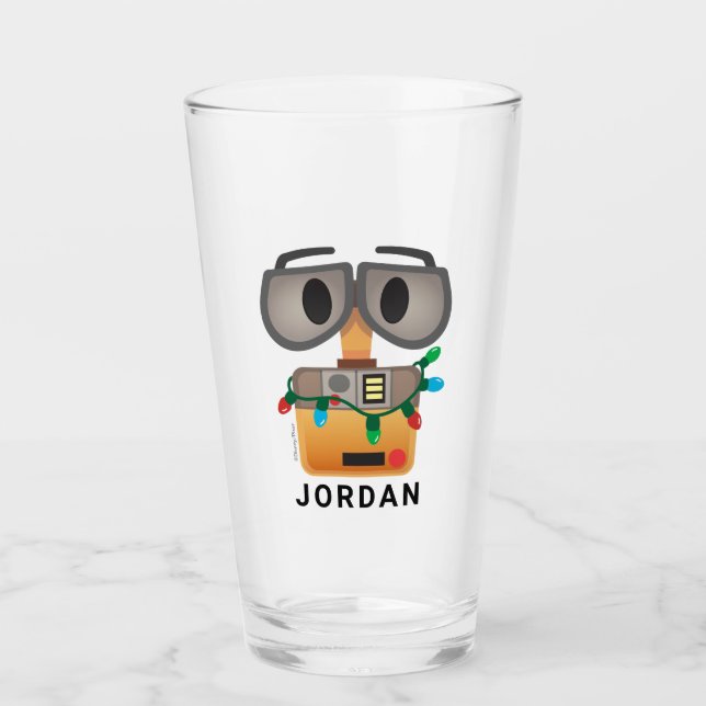 Verre Lumières de Noël WALL-E (Devant)