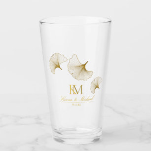 Verre Lune Romance Ginkgo Biloba Gold ID881