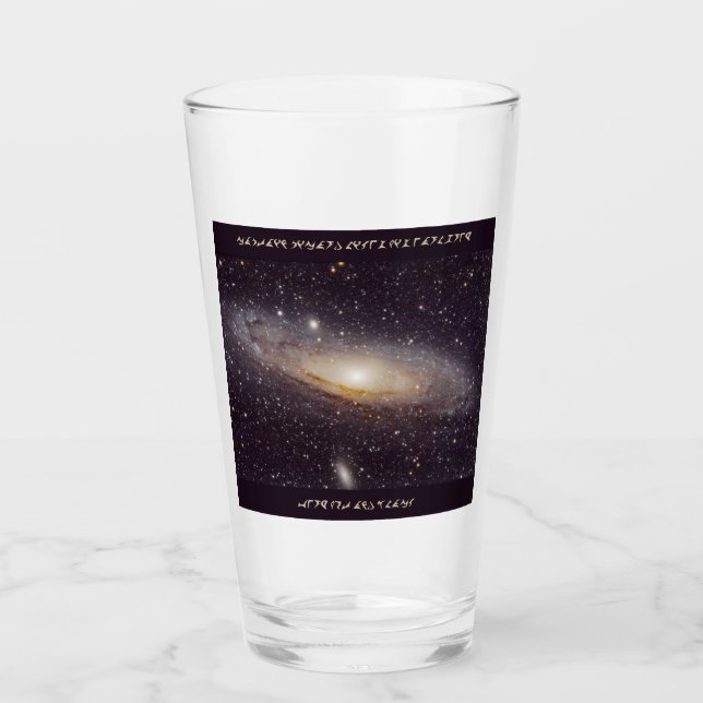 Verre M31 Andromeda Galaxy (Devant)