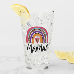 Verre Mama Leopard Rainbow