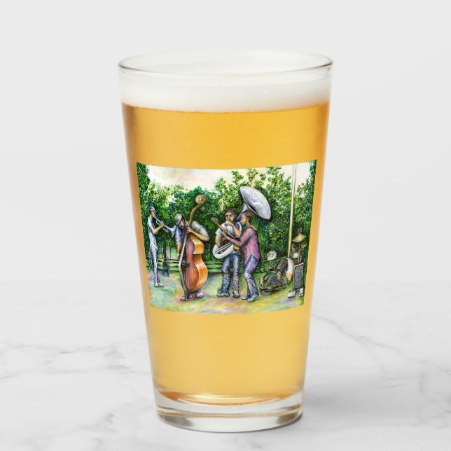 Verre Maman ne m'a jamais averti des joueurs tuba (Devant (rempli))
