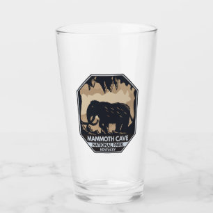 Verre Mammoth Cave National Park Wooly Mammoth Emblem
