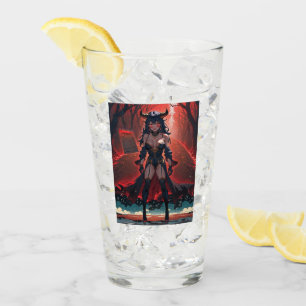 Verre Manifestation avec contact à Crossroads, Anime Dem