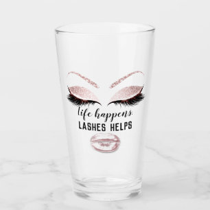 Verre Maquillage personnalisé Artiste Eyelash Extension 