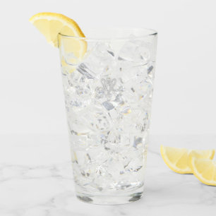 Verre Marie Antoinette - monogramme - Royal monogram