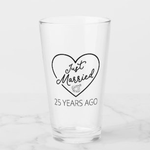 Verre Mariés depuis 25 ans III