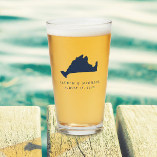 Verre Marine Blue Martha's Vineyard Wedding Favor