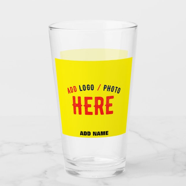 VERRE MARQUE VÉRIFIÉE JAUNE CLAIR ET MODERNE (Devant)