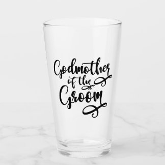 Verre Marraine du marié