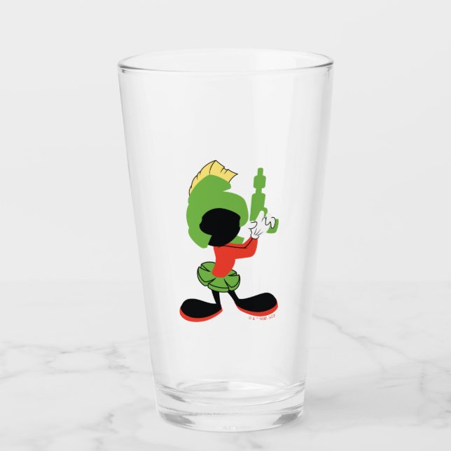 Verre MARVIN MARTIAN™ Silhouette avec Raygun (Devant)