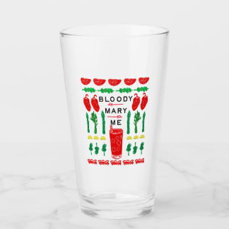 Verre Mary - Design d'impression en bloc