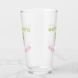 VERRE MATCHA LATTE SOCIAL CLUB