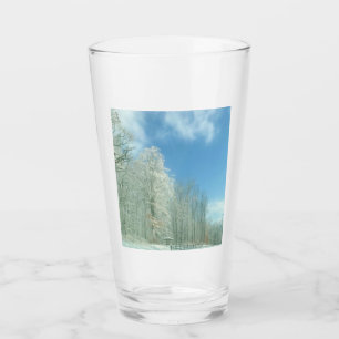 Verre matin d'hiver