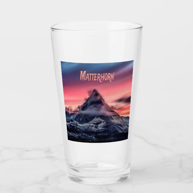 Verre Matterhorn Mountain Europe Alpes Suisse Italie (Devant)