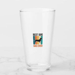 Verre Meilleur Papa de Chien Ever Vintage Design de Chem