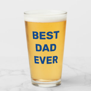 Verre Meilleur papa Jamais une pinte à bière