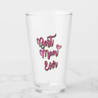 Verre Meilleure maman jamais cadeau Glass
