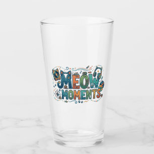 Verre Meow Moments – T-shirt graphique pour amoureux de