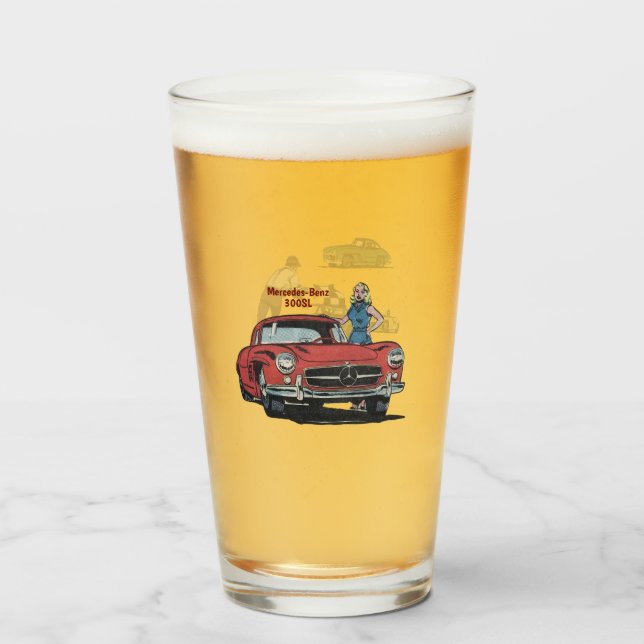 Verre Mercedes-Benz 300SL (Devant (rempli))