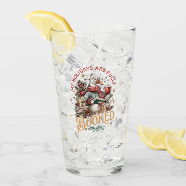 Verre Mes Vacances Sont Entièrement Réservées (Devant glace)