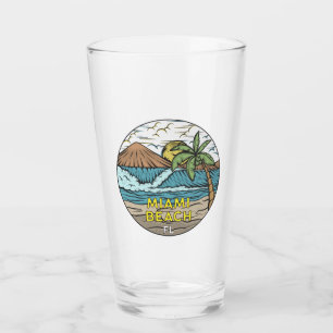 Verre Miami Beach Florida Vintage