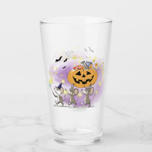 Verre Mic, Mac & Moe's Happy Halloween Glass Cup