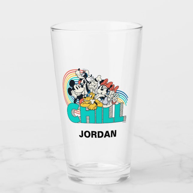Verre Mickey & Friends | Refroidissement (Devant)