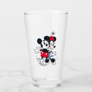 Verre Mickey & Minnie L'amour perpétuel