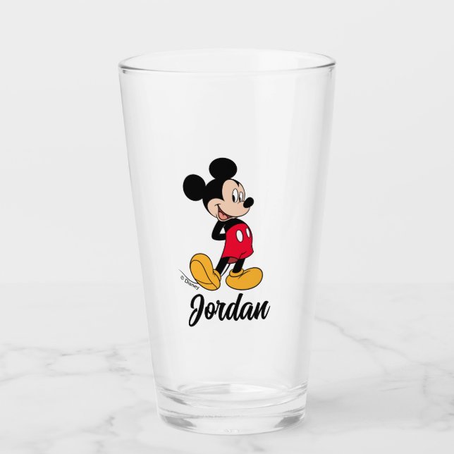 Verre Mickey Mouse Hands Behind Back (Devant)