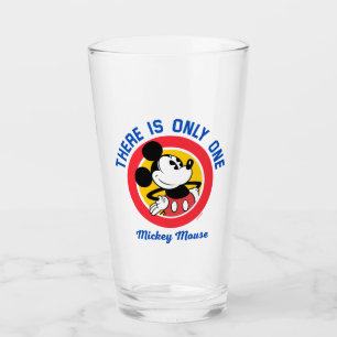 Verre Mickey Mouse   Il n'y a qu'un