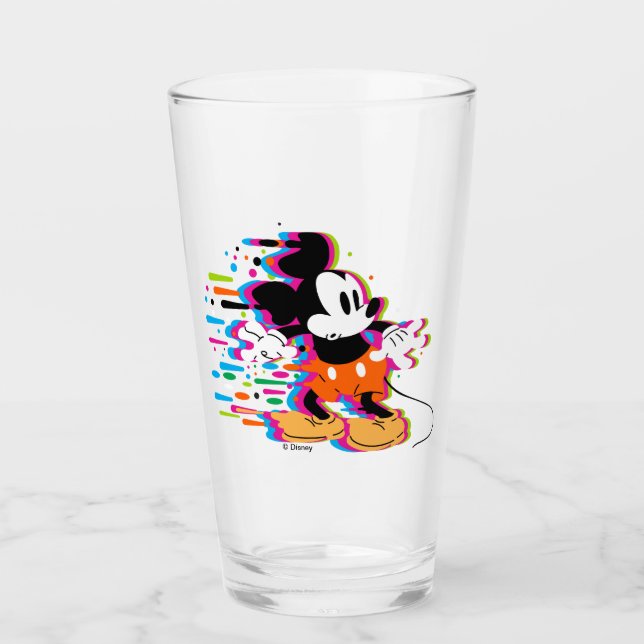Verre Mickey Mouse Paint Warp (Devant)